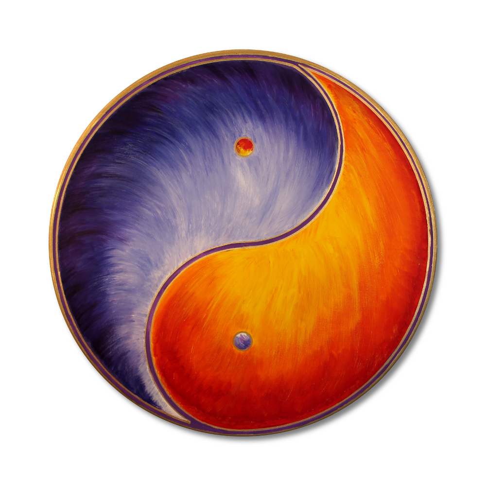 Description Yin Yang | Spiritual Wall Art by "Harmonie im Ganzen"®